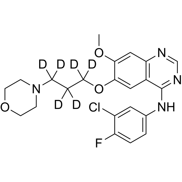 Gefitinib-d6 (ZD1839-d6) 1228664-49-0